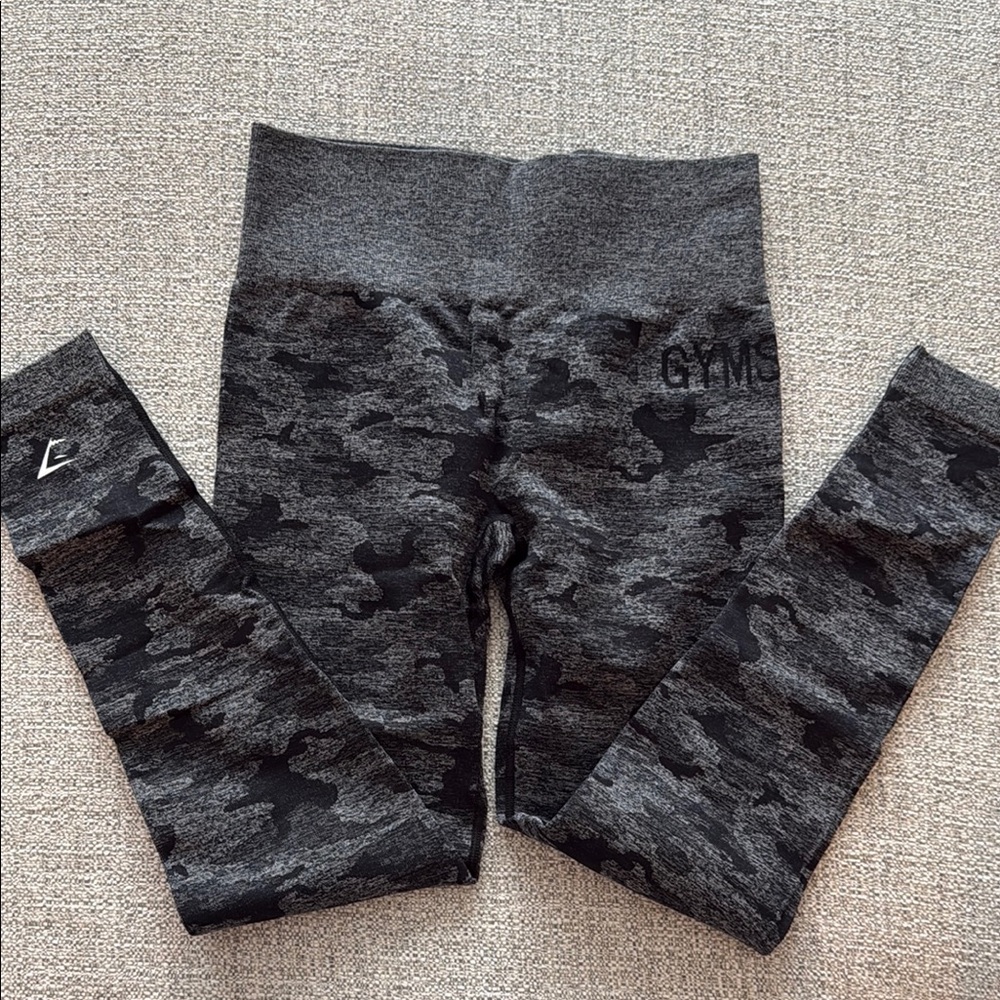 Gymshark camo Leggings - Gray
